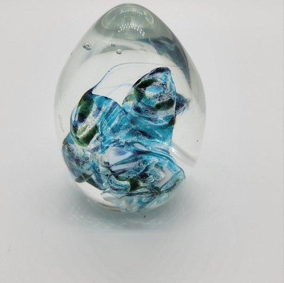 Vintage Hand-Blown Paperweight - Picture 7 of 9